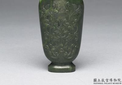 图片[2]-Jade vase, Qing dynasty (1644-1911)-China Archive